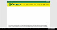 Desktop Screenshot of caporiccirimorchi.com