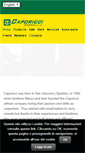 Mobile Screenshot of caporiccirimorchi.com
